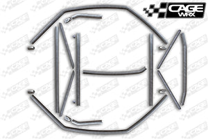 CageWRX Super Shorty Cage Kit - RZR XP 1000/XP Turbo