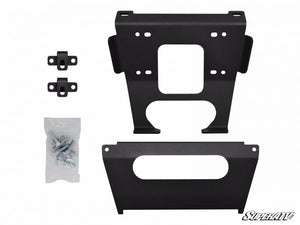 SuperATV Winch Mounting Plate - RZR Turbo