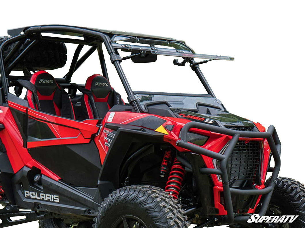 SuperATV RZR Turbo S Flip Up Windshield