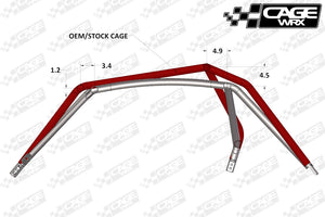 CageWRX Sport Cage Kit - RZR XP 1000/XP Turbo