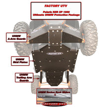 Load image into Gallery viewer, FactoryUTV XP1000 Ultimate 1/2&quot; UHMW Skid Plate